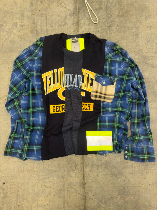 MLV Georgia Tech/Hawaii Reworked Long sleeve